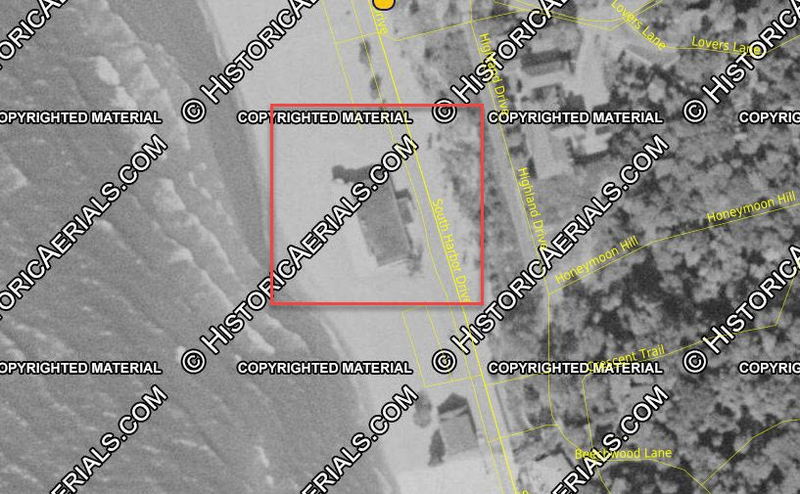 Bil-Mar Beach Hotel (Hyland Gardens Pavilion) - 1955 Aerial (newer photo)